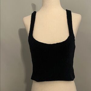 Natural life tank navy blue